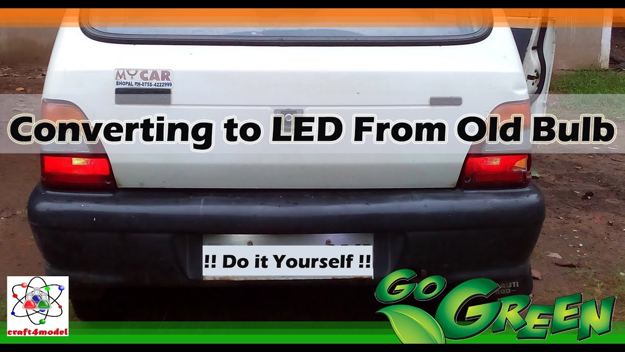 Converting old bulb to LED lights at Home