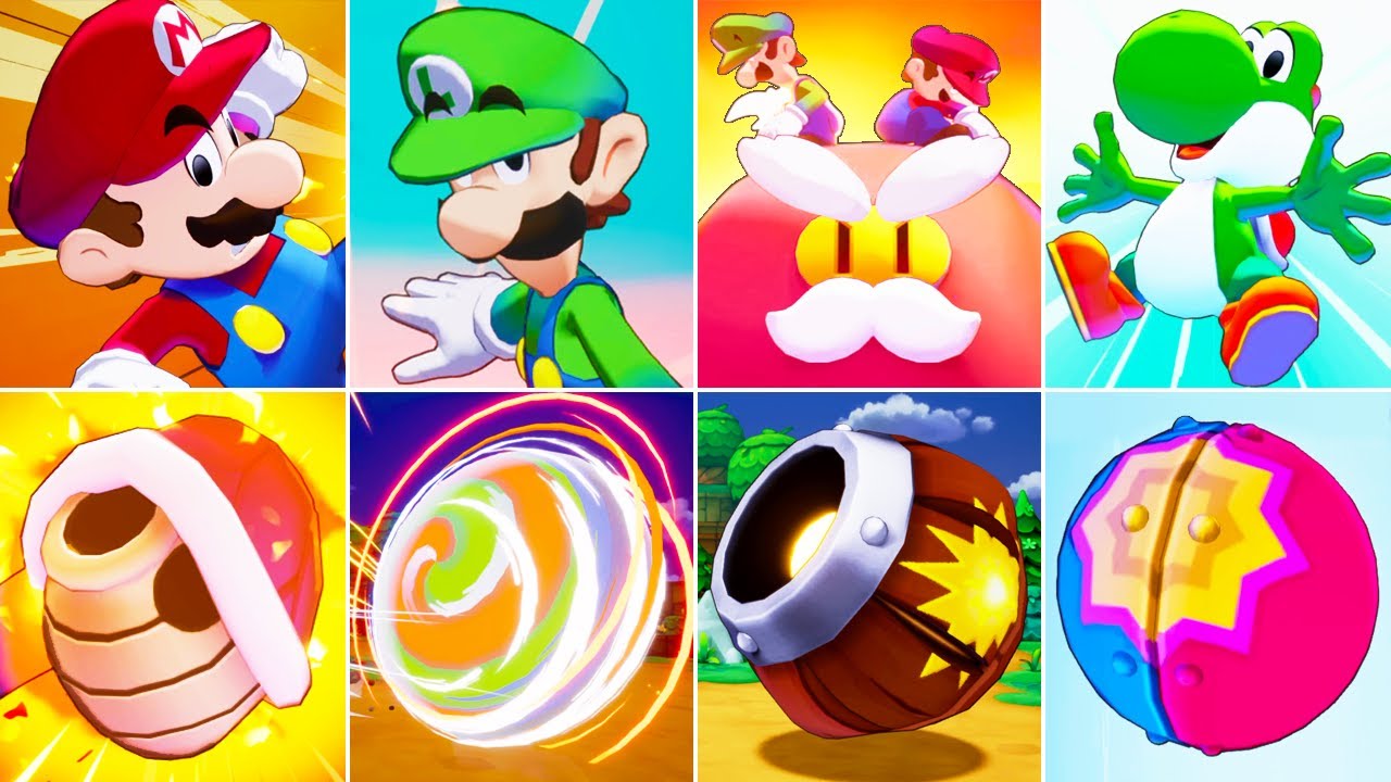 Mario & Luigi: Brothership - All Bros. Attacks (Excellent Rating)