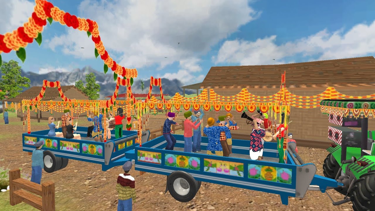 Sidhu Da Dera | Tractor Farming Simulator | Ham Aaj Khet Jotai Karenge | #farminggame 