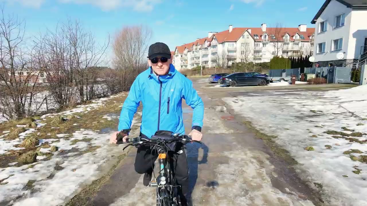  Jazda na rowerze - Test drona DJI NEO 2