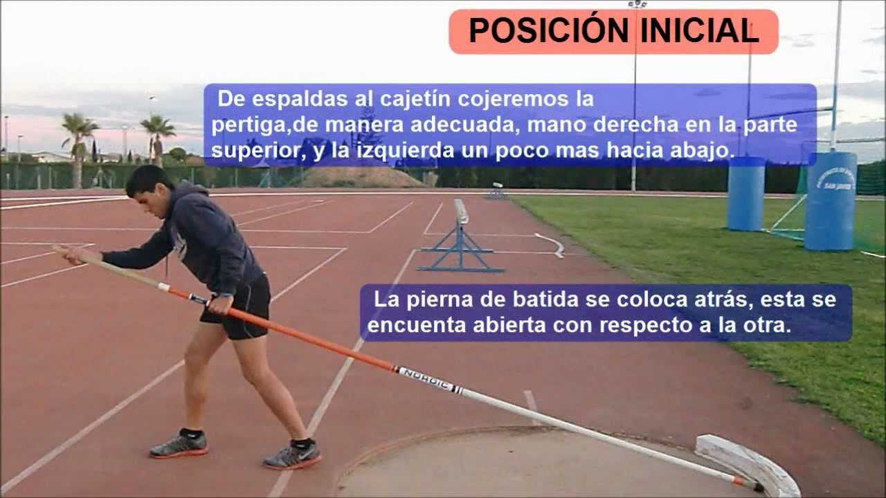 EJERCICIOS ASIMILACIÓN SALTO CON PÉRTIGA: FASE BATIDA