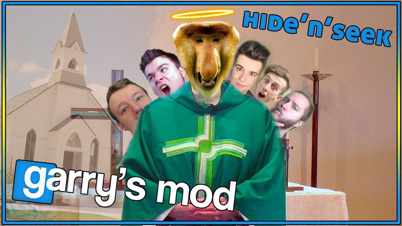 JANUSZ KOŚCIELNY KAMELEON! || GARRY'S MOD (z: Mandzio, Bladii, Alien, Plaga, Diabeuu)