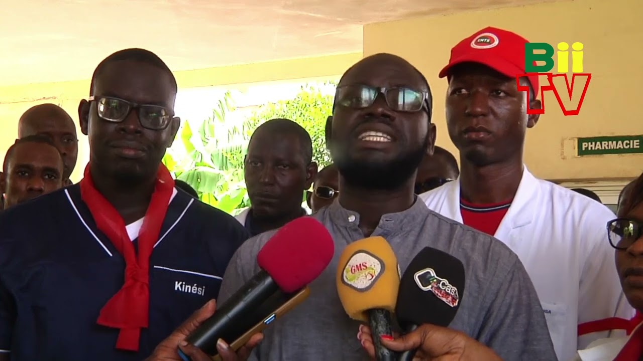 FRANCAIS : 96H de grève à l'Hôpital de la Paix de Ziguinchor