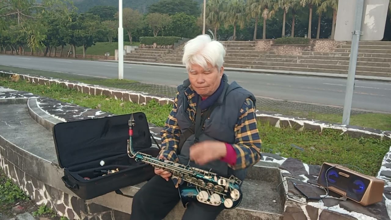 黃黃昏的故鄉，陳東海吹奏