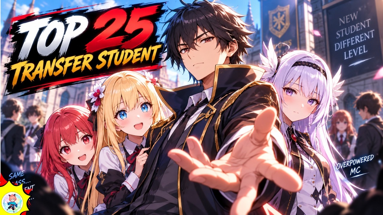 Top 25 Anime Where the MC is an OverPoweredTransfer Student