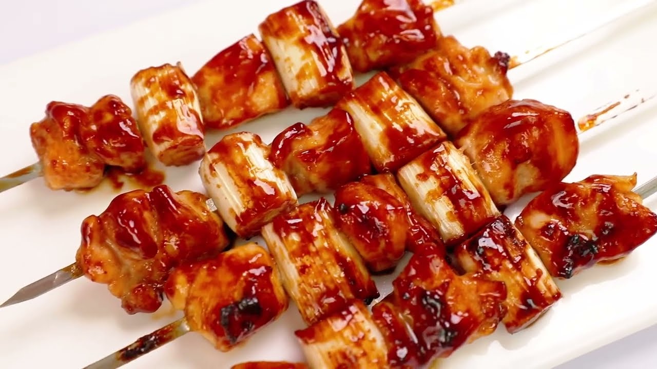 Charcoal-Grilled Yakitori Recipe | Authentic Japanese Flavor with YINGHOK Yakitori Sauce