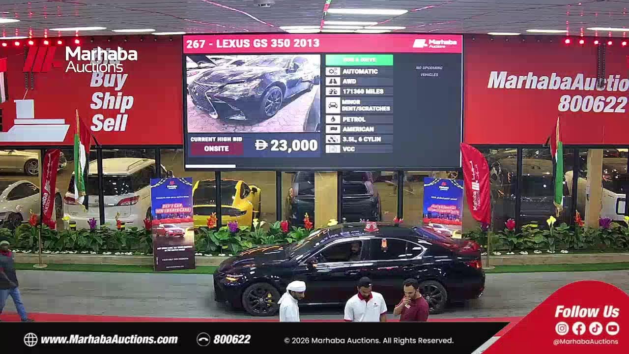 Marhaba Auctions - Main Branch - 22 February 2026