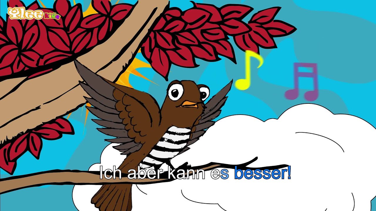 Der Kuckuck und der Esel - Karaoke Version (Sing Allein) in Deutscher Sprache mit Text