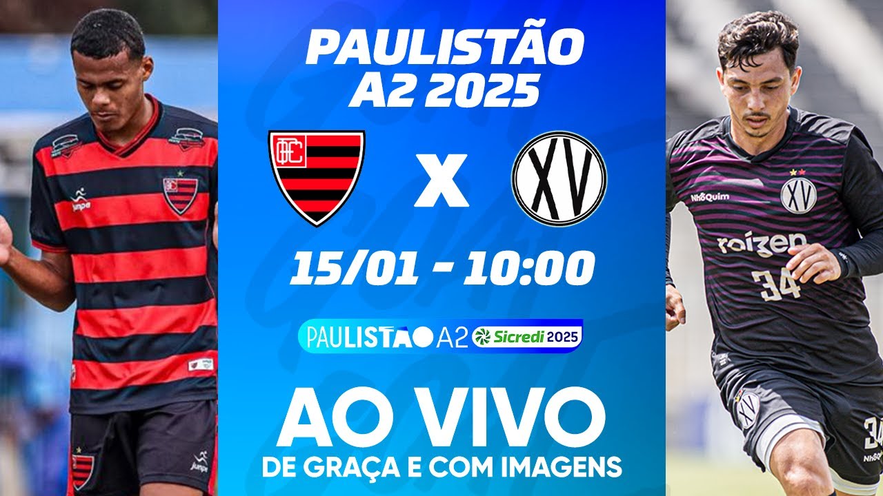 OESTE X XV DE PIRACICABA | PAULISTÃO A2 | AO VIVO E COM IMAGENS