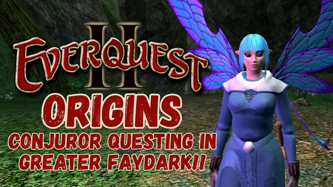 EverQuest II Origins- More Questing with The Conjuror in Greater Faydark #eqii #everquestii #gaming