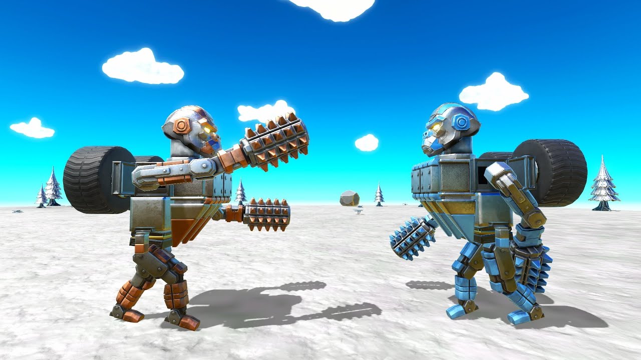 Every Robot vs itself age of warbots