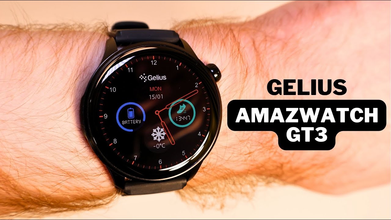 Огляд Gelius Amazwatch GT3 - AMOLED, Always-on Display, Автономність до 7 днів, Bluetooth Call 🔥🔥🔥