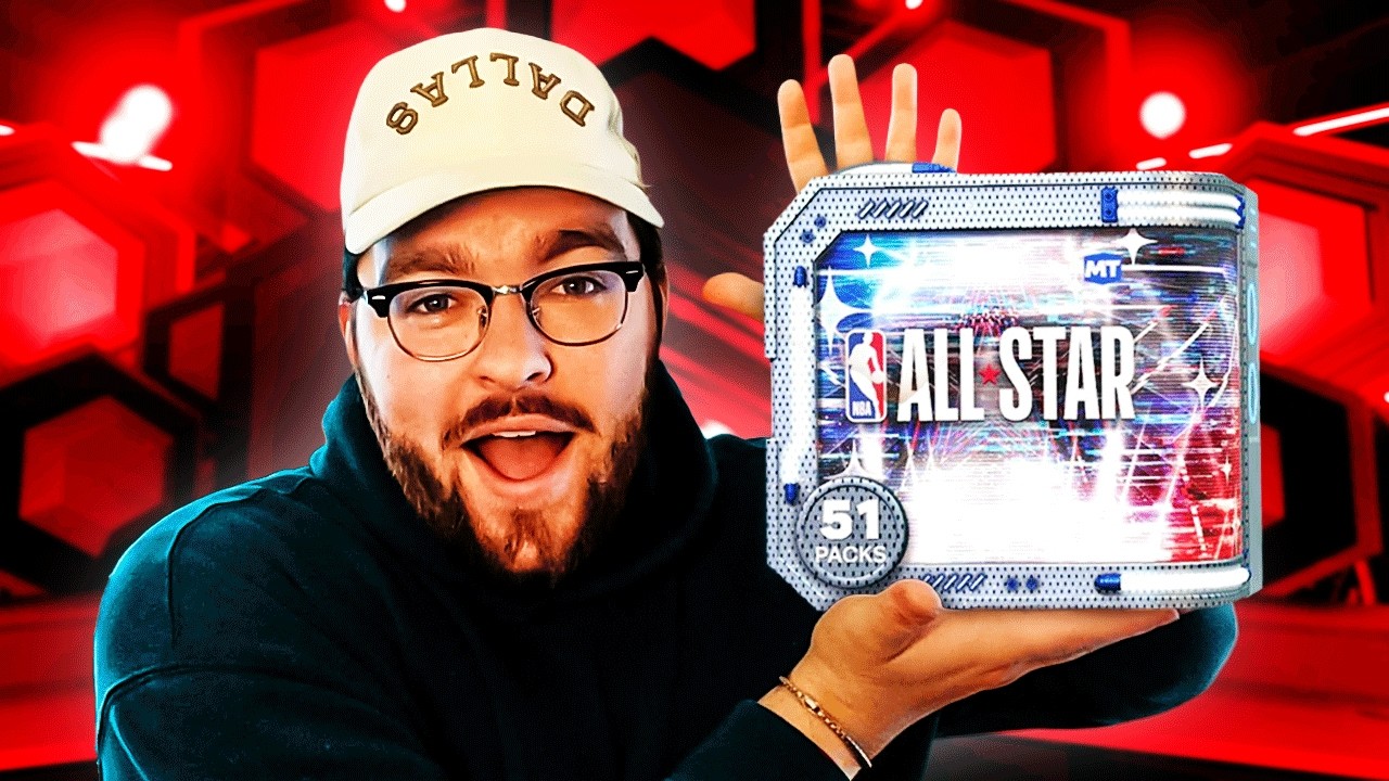 Я открыл коробку с 51 паком All-Star... Они определенно лучше, чем паки Зала славы!! NBA 2K26 MyTEAM