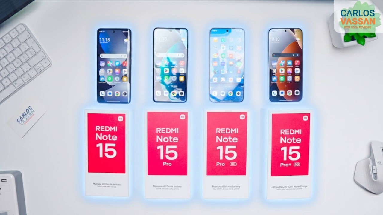 MEGA UNBOXING: RedMi Notes 15 SERIES