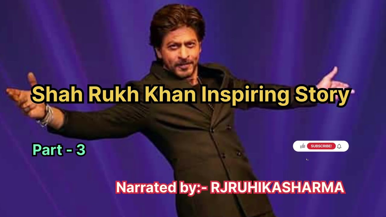 Shah Rukh Khan Biography #shahrukh_khan #storiesinenglish #kingkhan #bollywood #stories #kidsvideo 