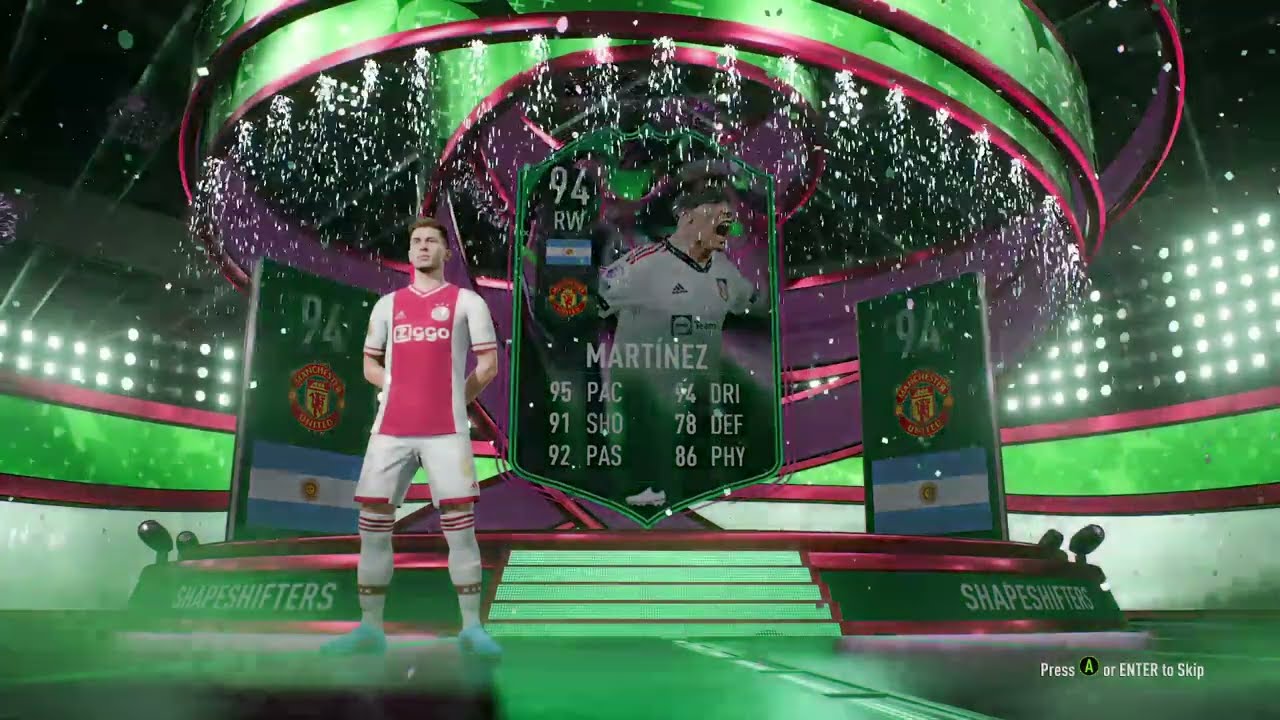 SHAPESHIFTERS Lisandro Mart&iacute;nez 94 SBC Completed! 🔥🤩 - FIFA 23
