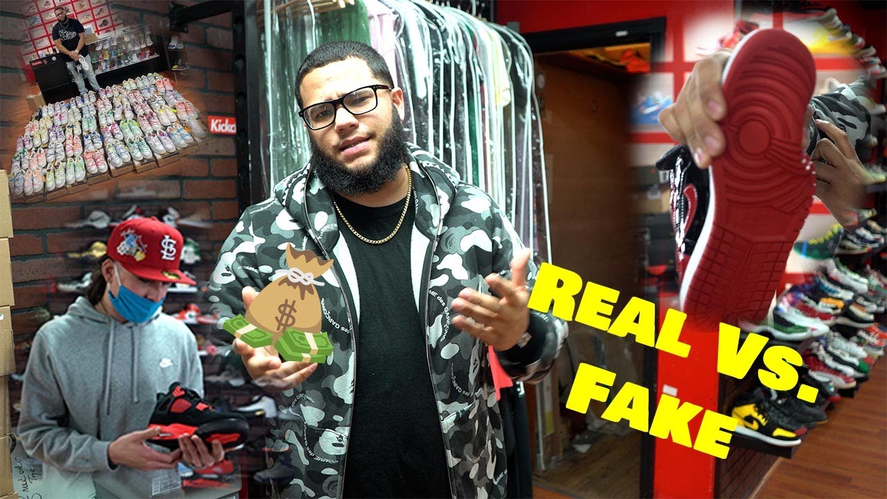 WE GOT SCAMMED! WE BOUGHT A FAKE PATENT BRED JORDAN 1S & YOU WON'T BELIEVE WHERE IT CAME FROM!