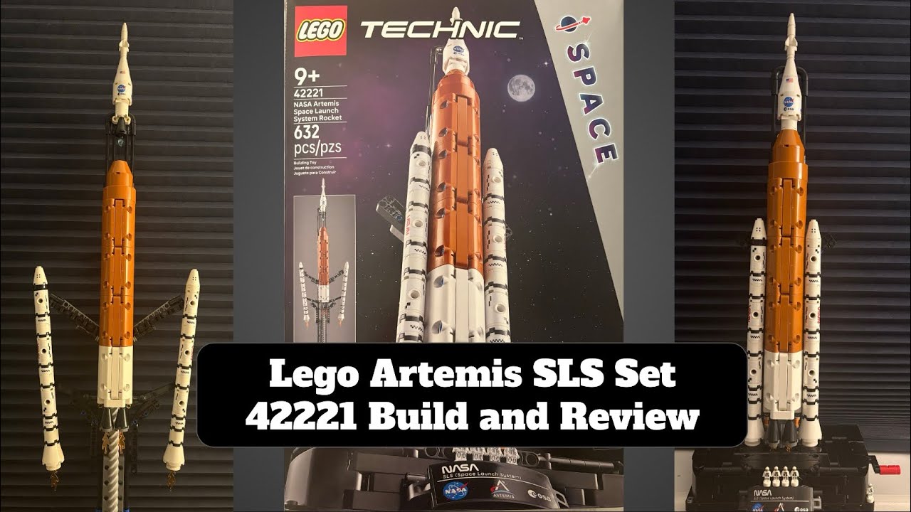 Lego NASA Artemis Space Launch System Build and Review [Set 42221]