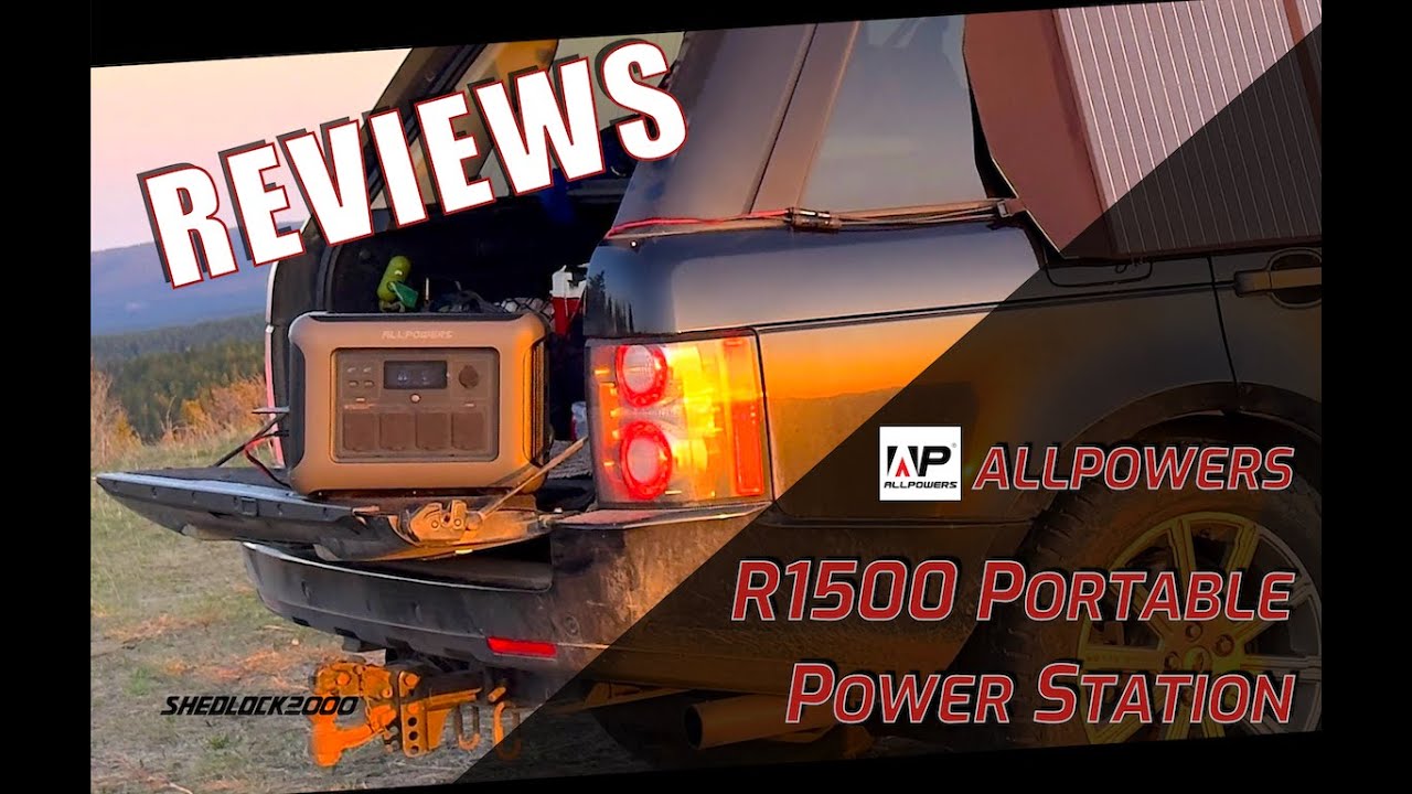 This ALLPOWERS R1500 + SP033 could be the Ultimate Overlanding Solar Power Generator Setup!