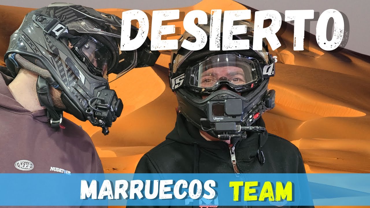👉 Primera vez en Arena -  Marruecos Team - #3 - Moto trail Yamaha XT600 e