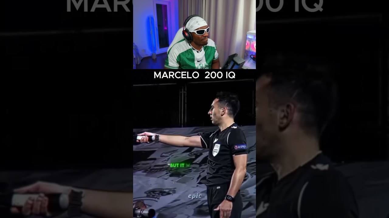 Marcelo has a great IQ 🥶💀🧠#football