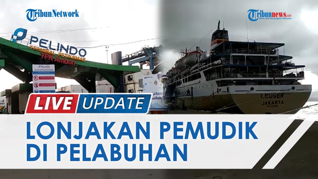 Lonjakan Pemudik di Pelabuhan Yos Sudarso Ambon Mulai Terlihat, Capai 1.000 Orang per Malam