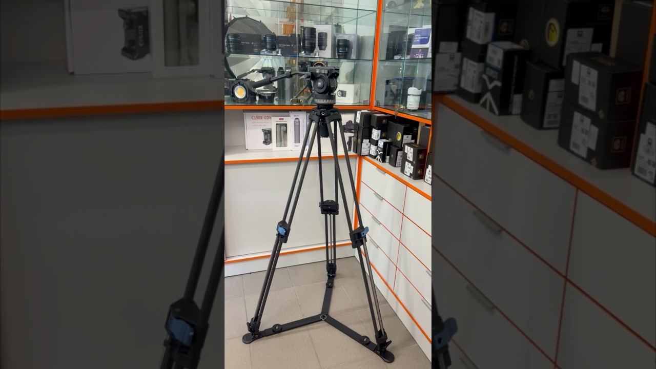 SIRUI SQ75 + VHS10 videós állvány szett kibontás 