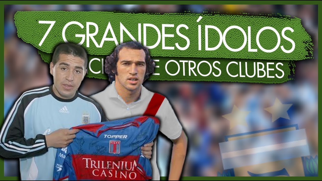 7 Grandes ídolos de un equipo que son hinchas de otro