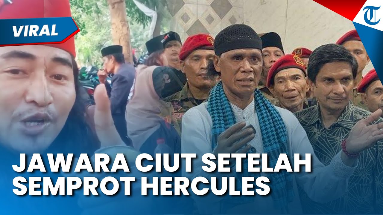 SEMPROT HERCULES! Pria Ngaku Jawara Ciut Buat Klarifikasi usai Viral, Ngaku Tak Niat Nantang