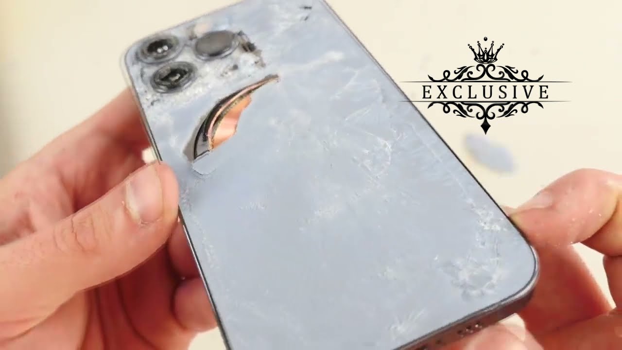 iPhone 13 Pro Тест на прочность, Разбили Айфон 13 Про. Exclusive AppleFine!