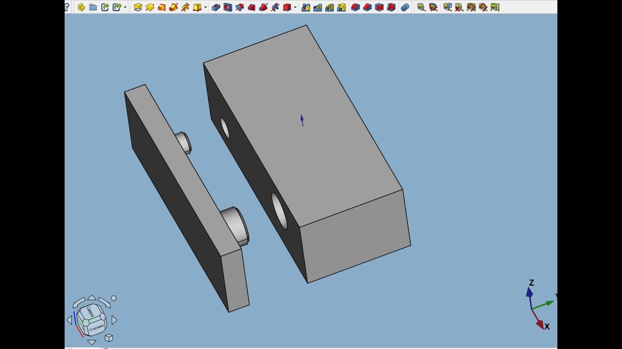 FreeCAD.#21. Инструмент 