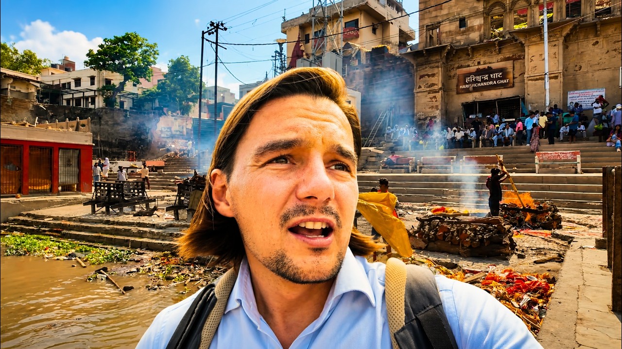 Publiczne kremacje w Indiach. ZOBACZ to z bliska!