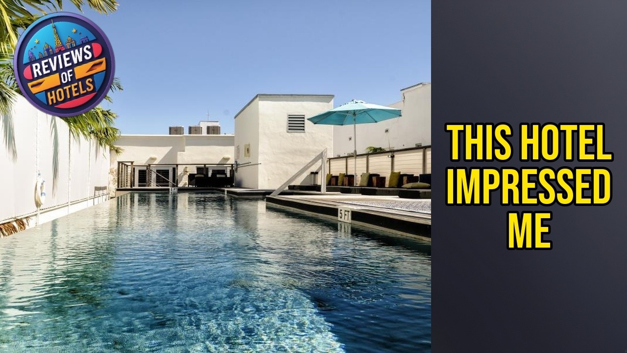 Posh South Beach - This Hotel Impressed Me | Miami Beach (FL), United States🏩