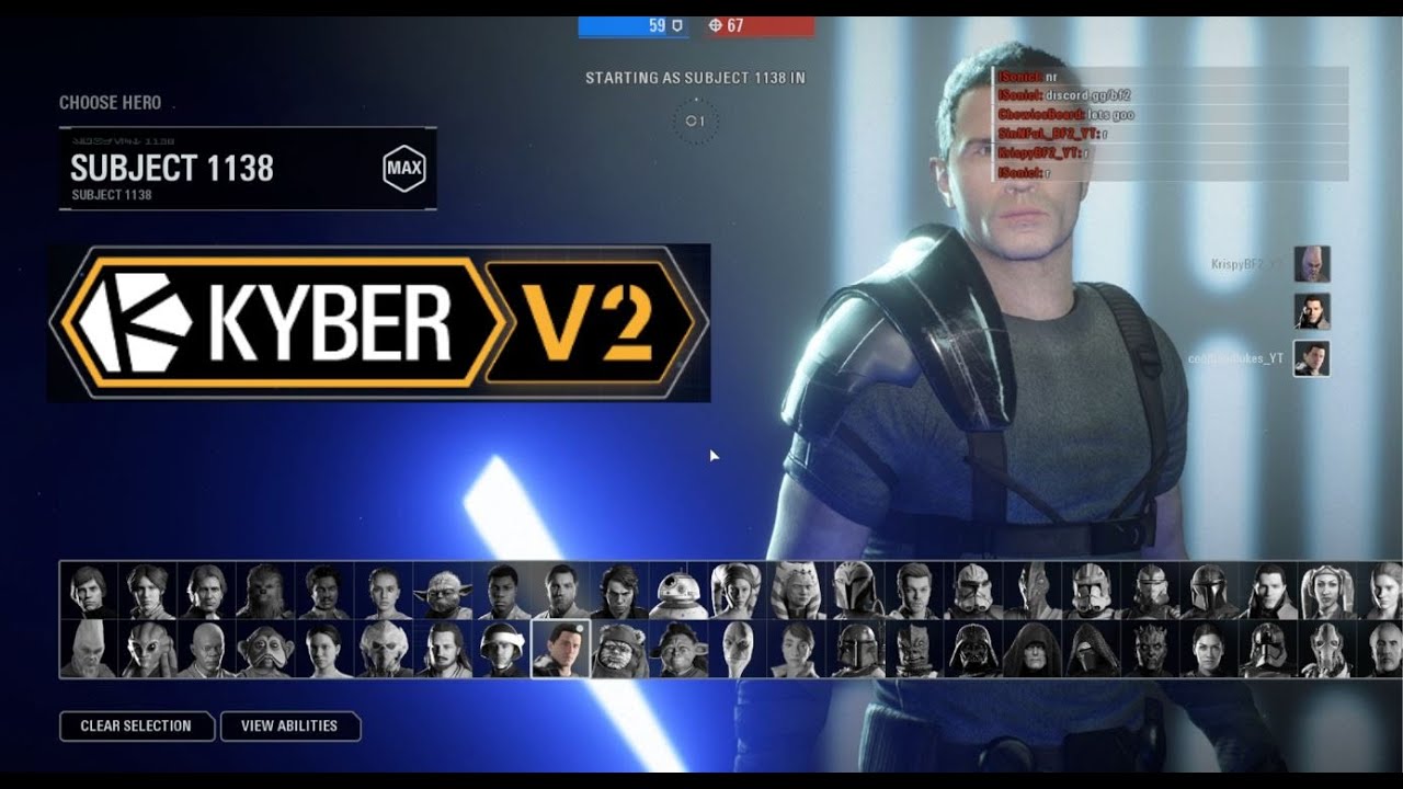 SUBJECT 1138 Competitve 4v4 (kyber V2) #14 | HvV - Star Wars Battlefront II