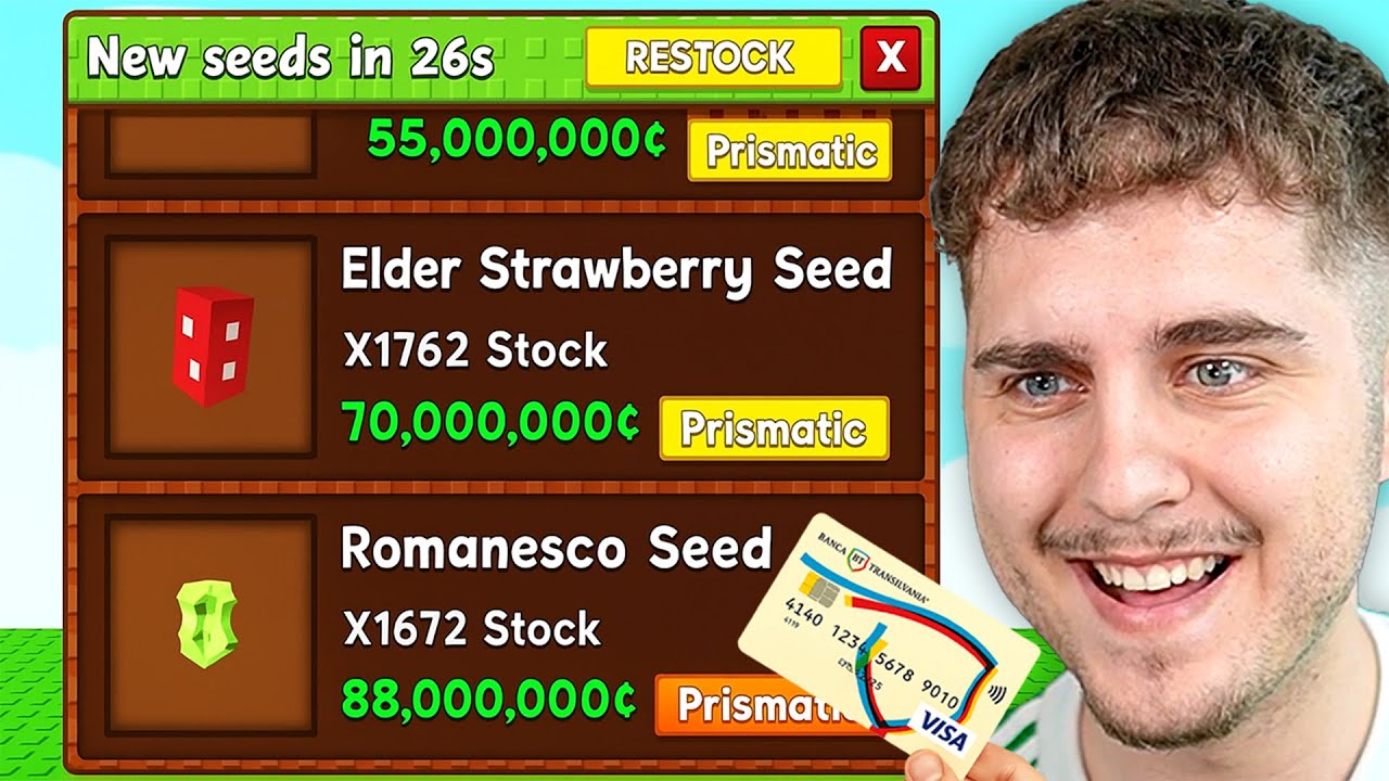 CEL MAI MARE ADMIN ABUSE din GROW A GARDEN..