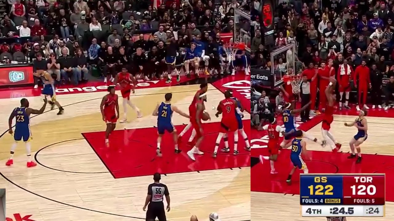 SCOTTIE 20-20-10 GAVE OLD GEEZERS THE WORK! WARRIORS at RAPTORS | Dec 28, 2025