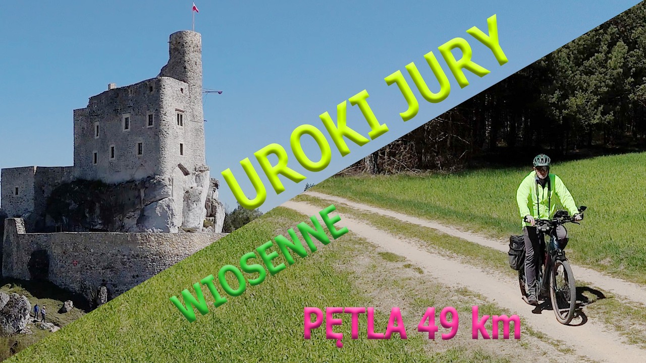 Pętla 49km po Jurze w granicach Parku Krajobrazowego Orlich Gniazd