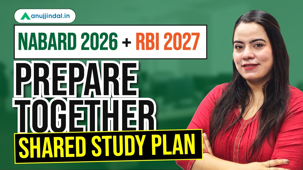 NABARD and RBI Prep Together | RBI Grade B 2027 Preparation | RBI | NABARD 2026 | Anuj Jindal