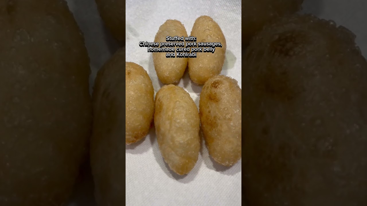 Ham siu gok Fried glutinous rice dumplings
