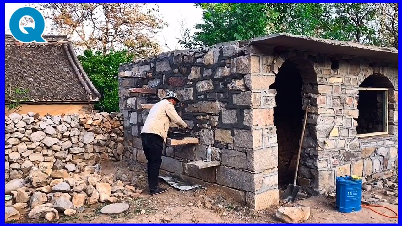 build a cool and sustainable box stone house