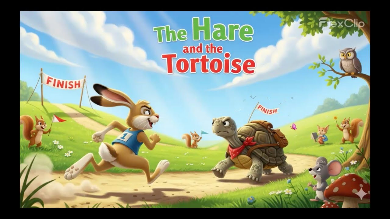 The Hare and the Tortoise | Slow and Steady Wins the Race