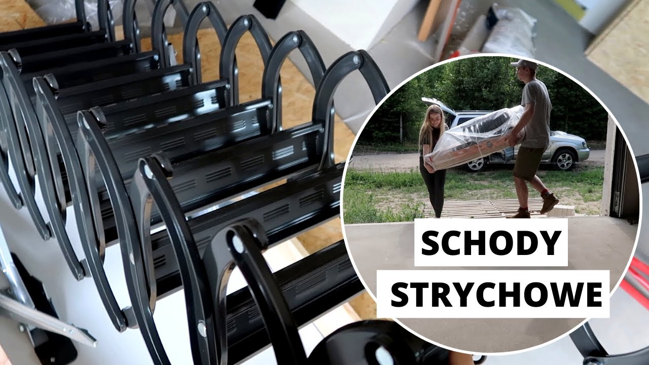 METALOWE SCHODY STRYCHOWE FAKRO | rozpakowanie i montaż | schody nożycowe | wyłaz na strych