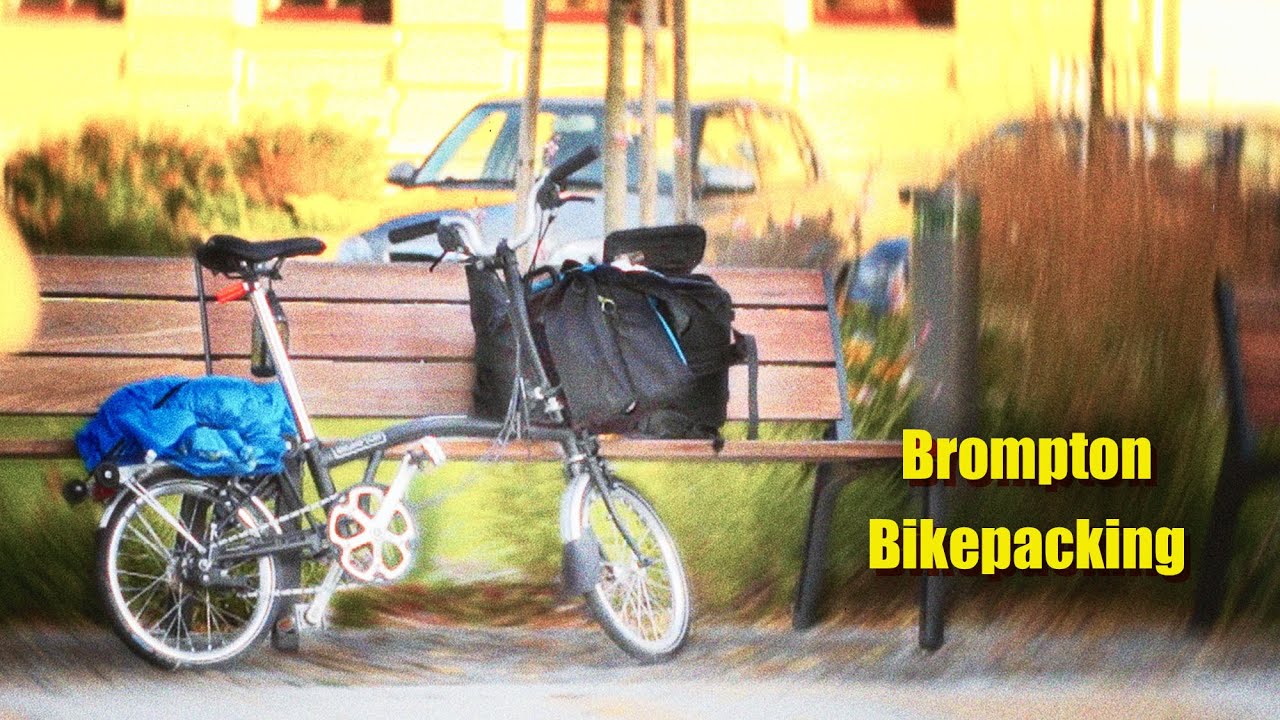 Ночная поездка на велосипеде Brompton | Из Чехии 🇨🇿 в Польшу 🇵🇱