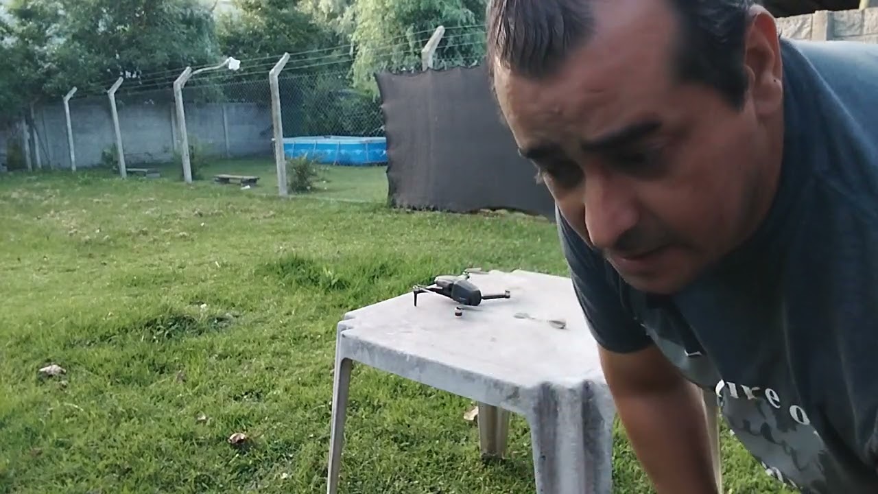 Drone rg800 max, prueba con peso plomada de 100 gramos 