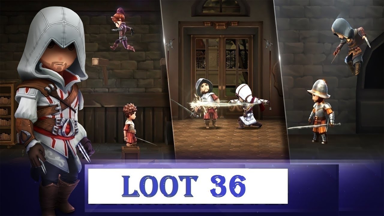 AC Rebellion Loot 36 mission Web of Spies 3* walkthrough Region 5