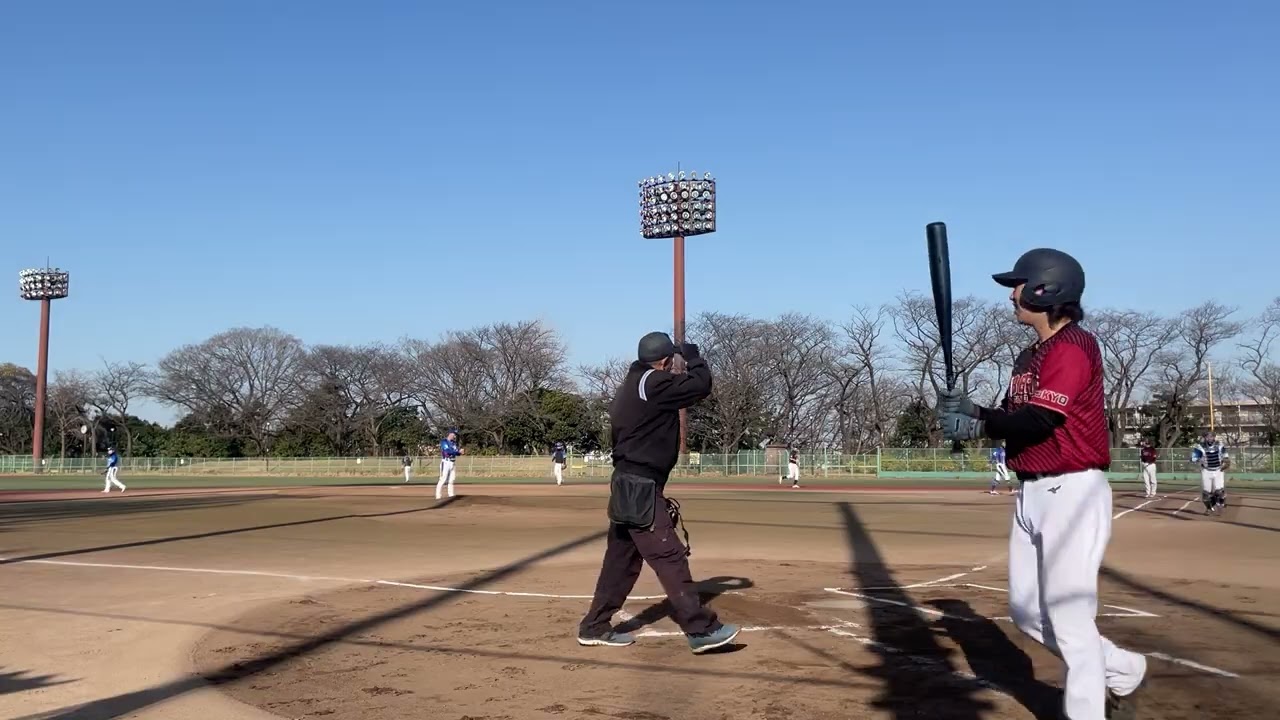 2026/1/17 練習試合 東京アバス vs.東京ビシソワーズ様 小豆沢野球場A面