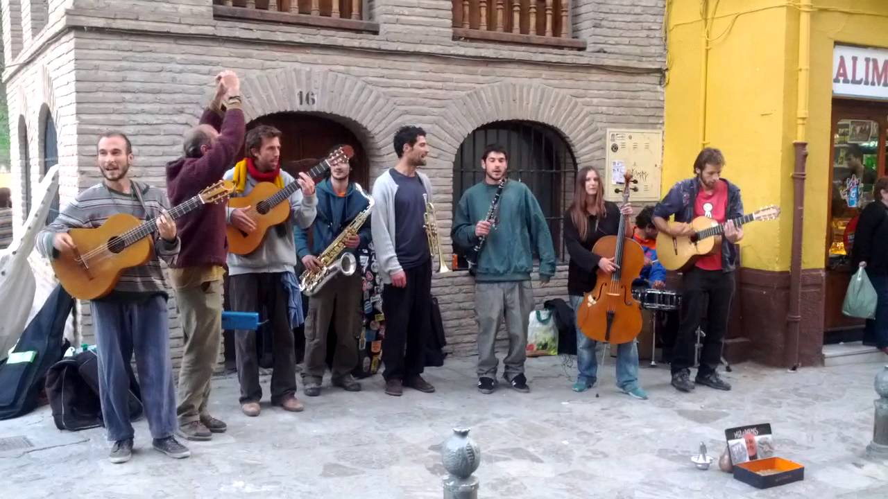 Milchakas - Street Music in Granada Spain