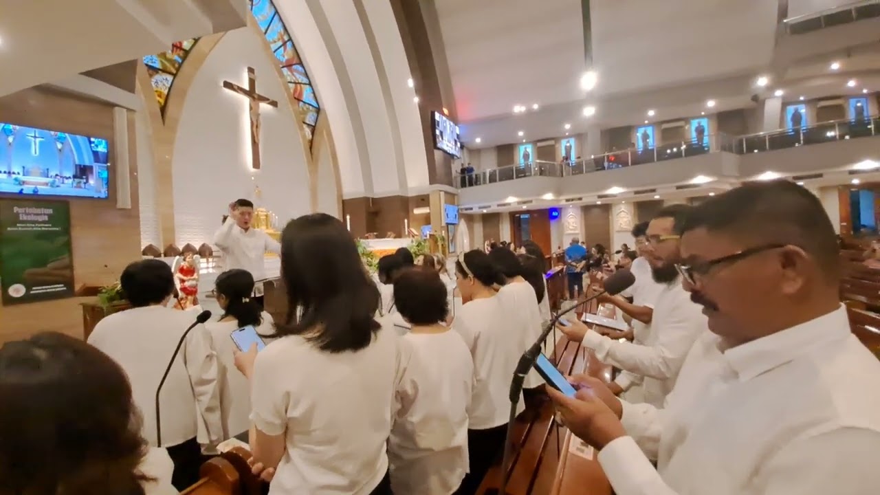 Prayer of St Francis(1)-St AndreasChoir @Gereja St Andreas Kim Tae Gon,Puspa Gading,Jakarta.8-3-2026