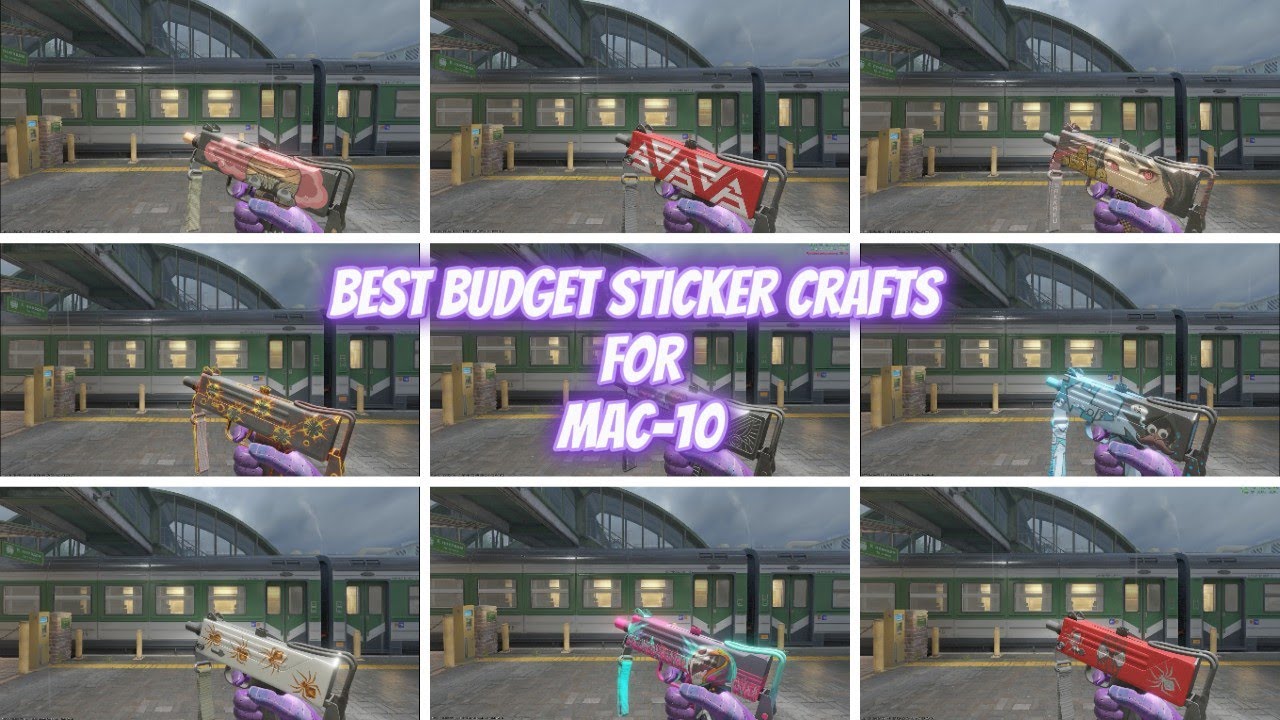 Best Budget sticker crafts for mac-10 in #cs2