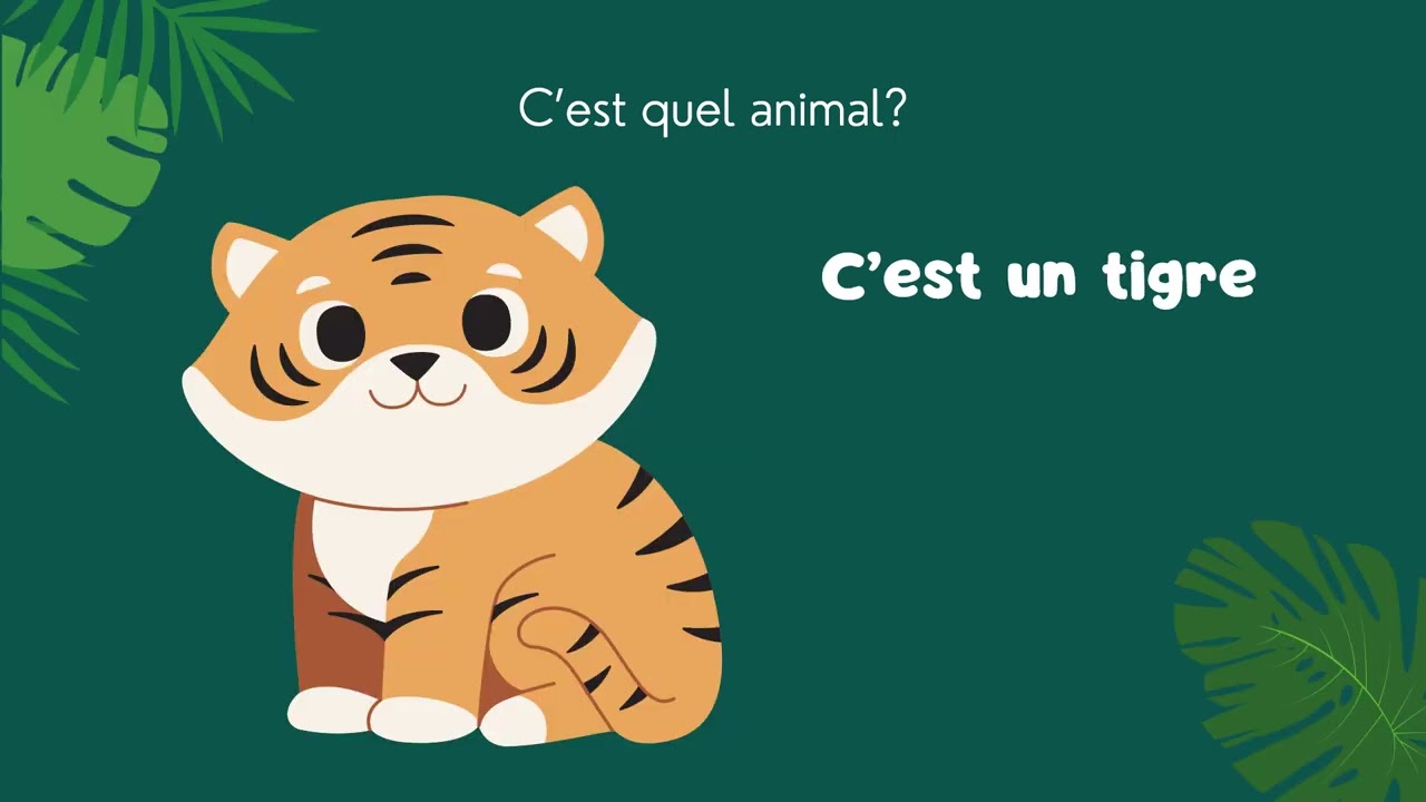 Les animaux sauvages
